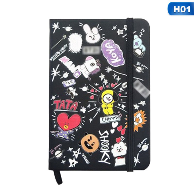 Sổ tay BTS Bangtan Boys Big Notebook xinh xắn dành cho fan