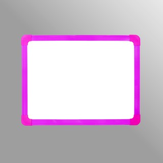 Bảng từ trắng viết bút lông tiêu chuẩn xuất Nhật, khung nhựa đa màu sắc kích thước 200x300mm