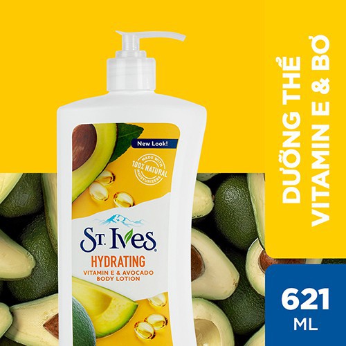 Sữa Dưỡng Thể Toàn Thân Trẻ Hóa Da St.Ives Collagen 621ml