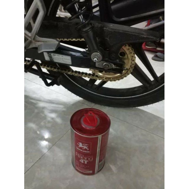 SYM Star Sr 125cc- Bộ Nhông Sên Đĩa D.I.D Vàng ThaiLand- 10Li