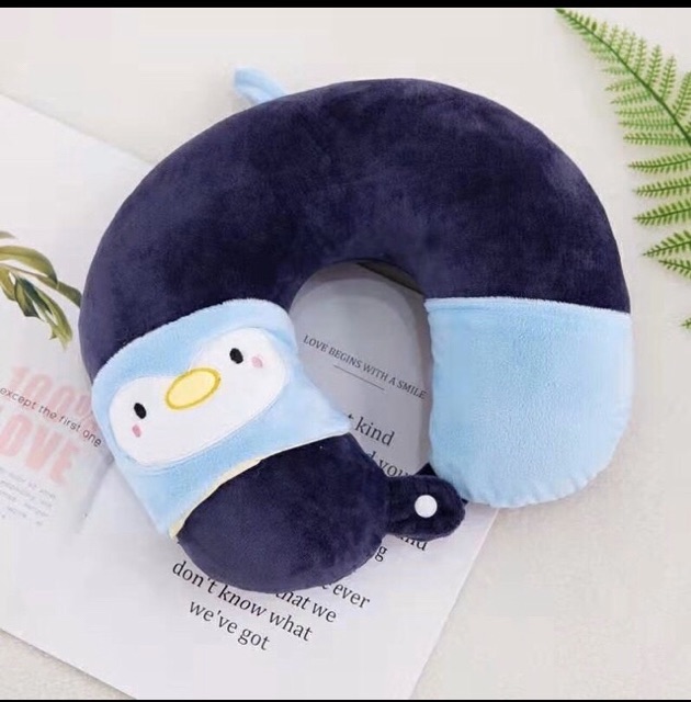 Gối cổ kèm bịt mắt 2in1 siêu xinh