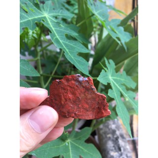 Raw red jasper đá thô màu đỏ 100gr