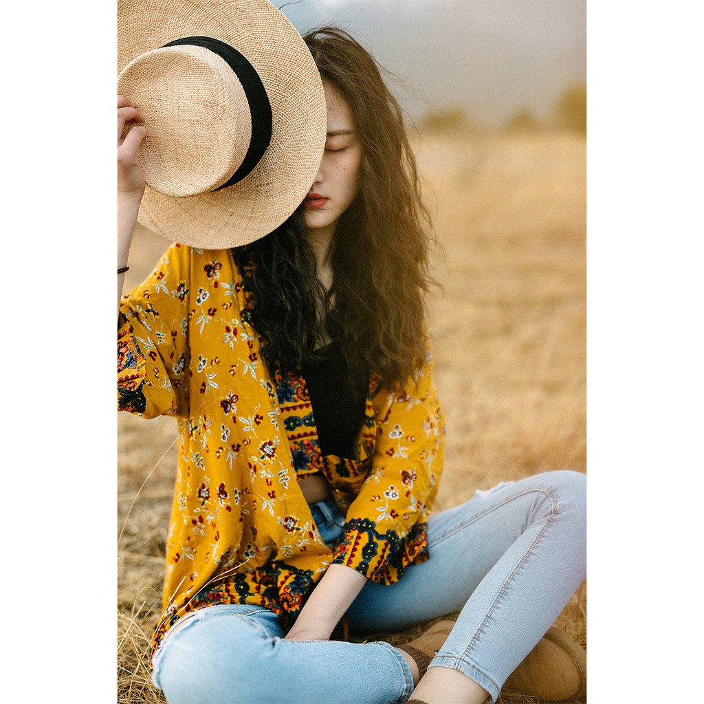 CADIGAN BOHEMIAN HỌA TIẾT SẮC VÀNG | FREESZ