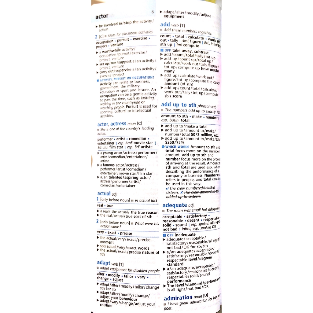 Sách - Oxford Learner’s Pocket Thesaurus Paperback