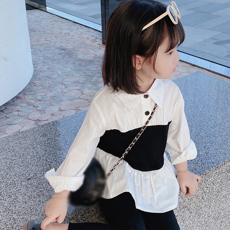 Áo Kiểu Hàn Quốc Thời Trang Cho Bé Gái