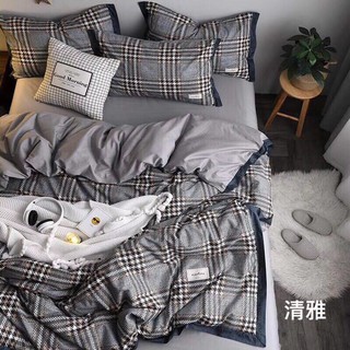 Bộ Chăn Ga Gối Cotton Lụa Siêu Cấp Mẫu CCT26