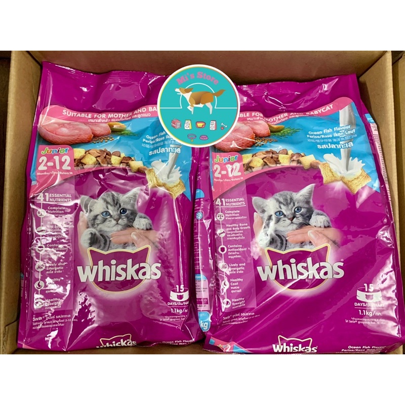 Thức Ăn Hạt Whiskas Dành Cho Mèo Mọi Lứa Tuổi - Mixo Pet Town