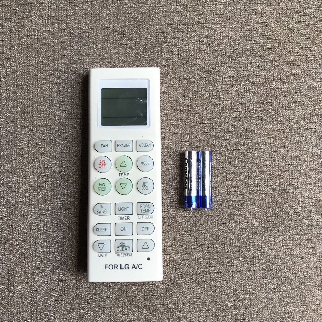 Điều khiển điều hòa LG MLLG5 ,Remote máy lạnh LG inverter loại lớn