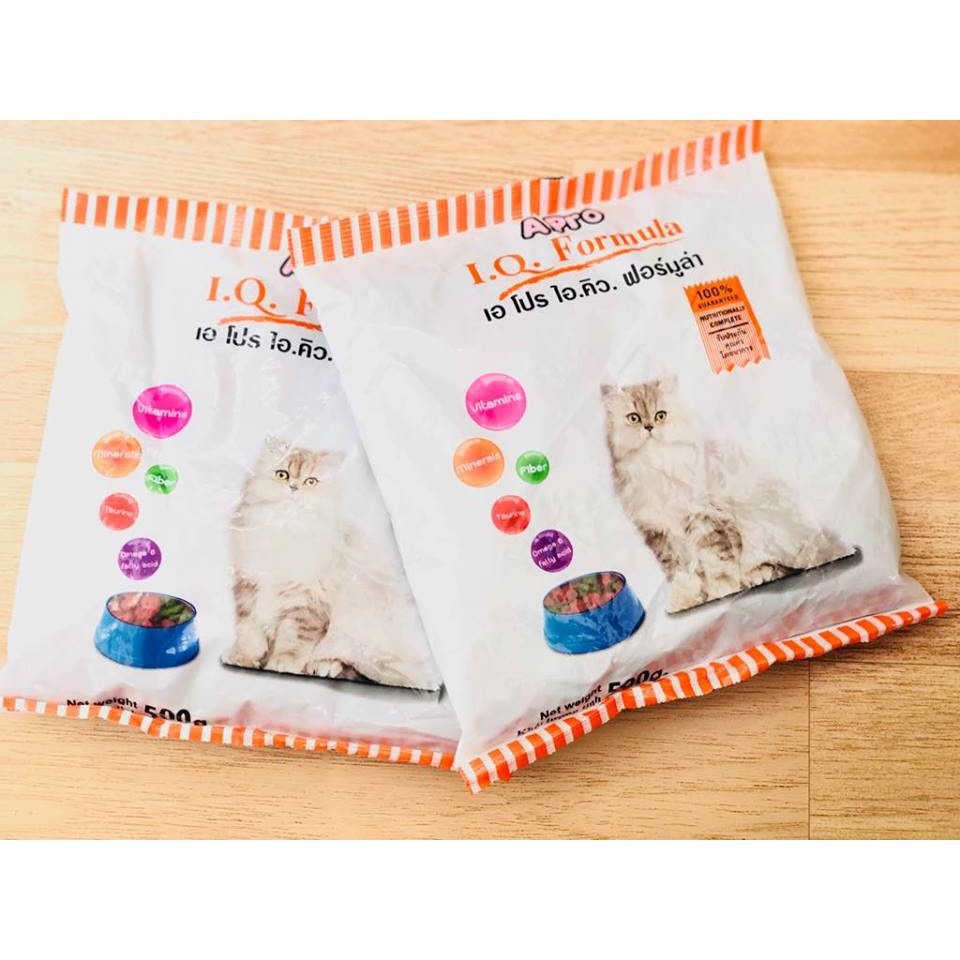  Thức ăn cho mèo Apro IQ Formula gói 500g - Phụ kiện thú cưng shop petcare6886 Hà Nội