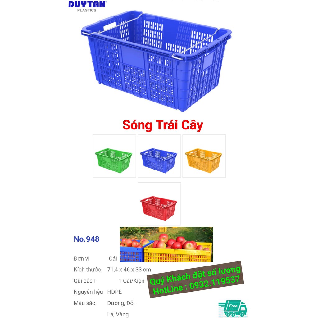 Sóng nhựa quai sắt duy tân