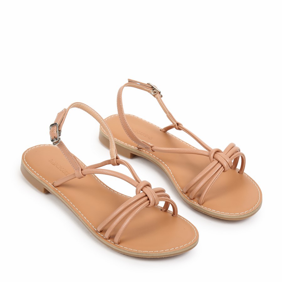 [Mã BMBAU50 giảm 7% tối đa 50K đơn 99K] Mochardo - Sandal bệt dây mảnh kiểu thắt nơ AG-27