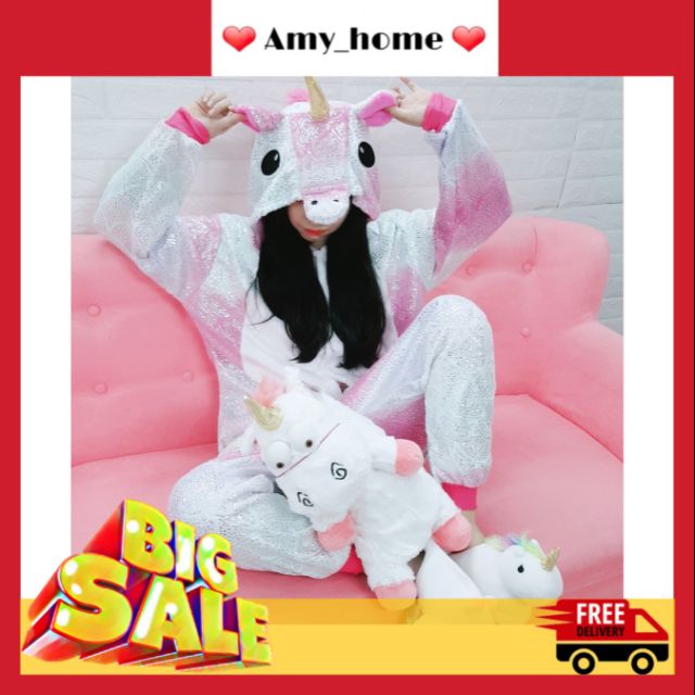 [TẶNG 5bao lì xì] BỘ ĐỒ THÚ KỲ LÂN UNICORN KIM TUYẾN