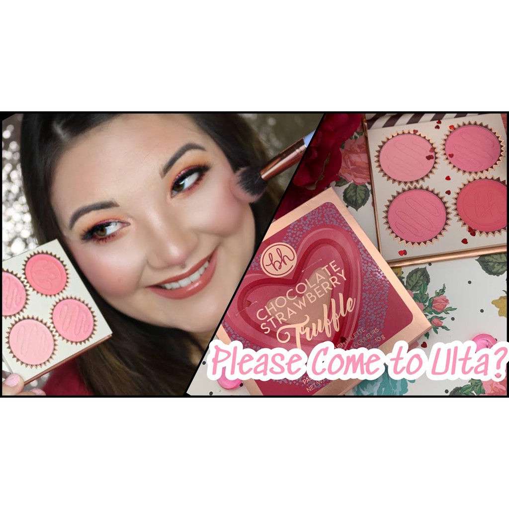 BẢNG PHẤN MÁ 4 Ô BH COSMETICS TRUFFLE BLUSH CHÍNH HÃNG - 7911