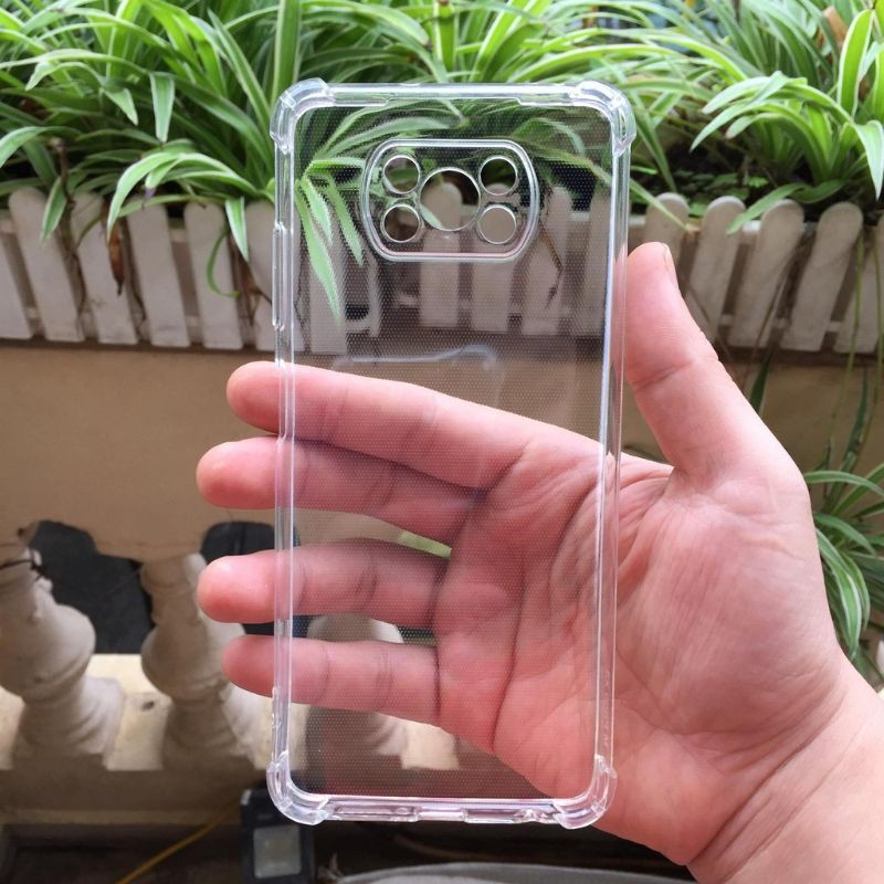 Ốp lưng cho Xiaomi 13 / XIAOMII 13 PRO / 12S ULTRA / Poco X3 NFC - X3 PRO dẻo trong suốt bảo vệ Camera ,chống sốc 4 góc
