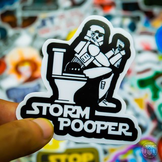 Combo Sticker Star War trang trí vật dụng