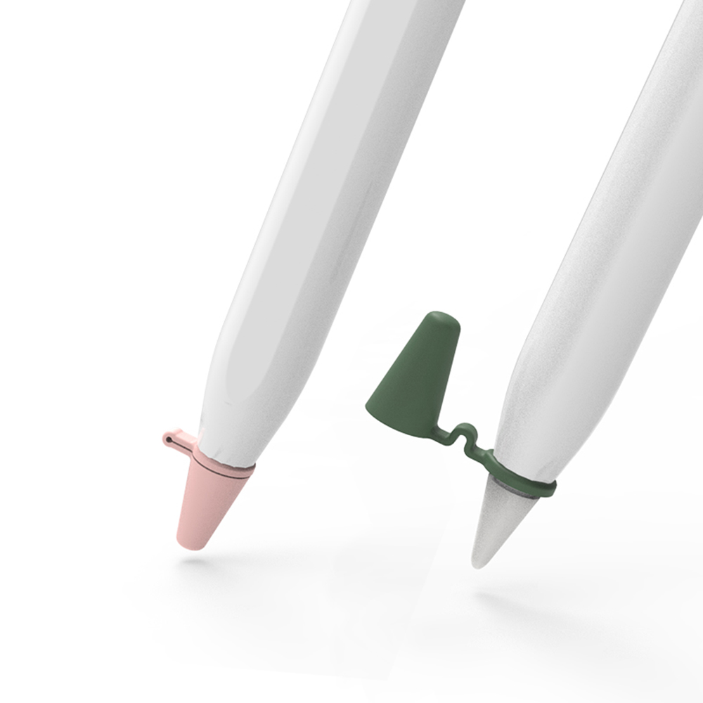 Bộ 10 Vỏ Bọc Đầu Bút Cảm Ứng Bằng Silicon Cho Apple Pencil 1st 2nd Generation