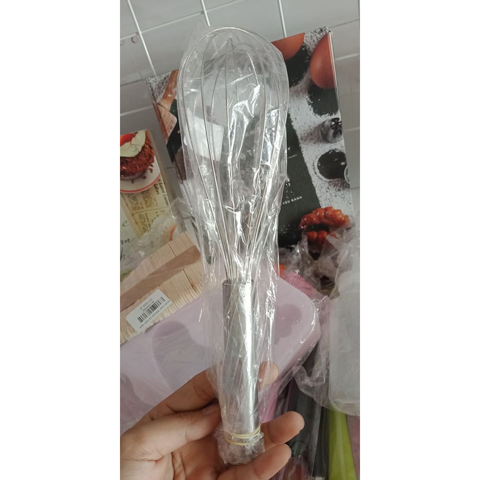 Cây đánh kem/ đánh trứng inox không gỉ