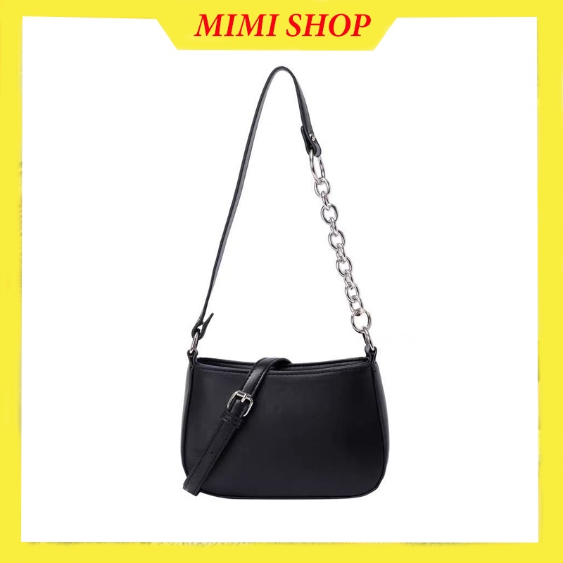 Túi xách nữ đeo vai dây xích phong cách tiểu thư dễ phối đồ - Mimi shop