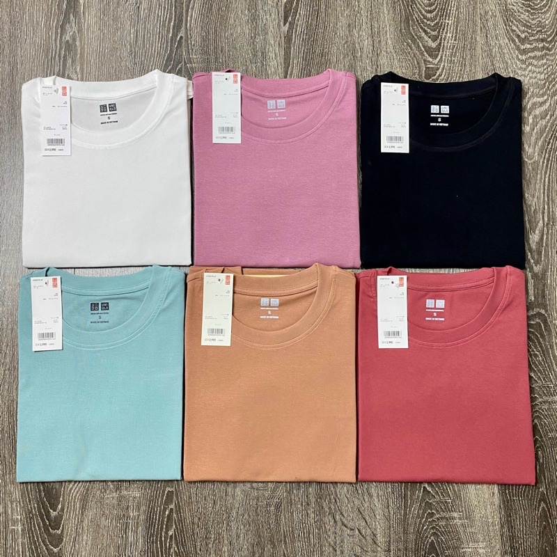 Áo phông nữ cổ tròn phom ôm, chất liệu cotton bozip dày dặn, tiêu chuẩn áo VNXK mã AT 02