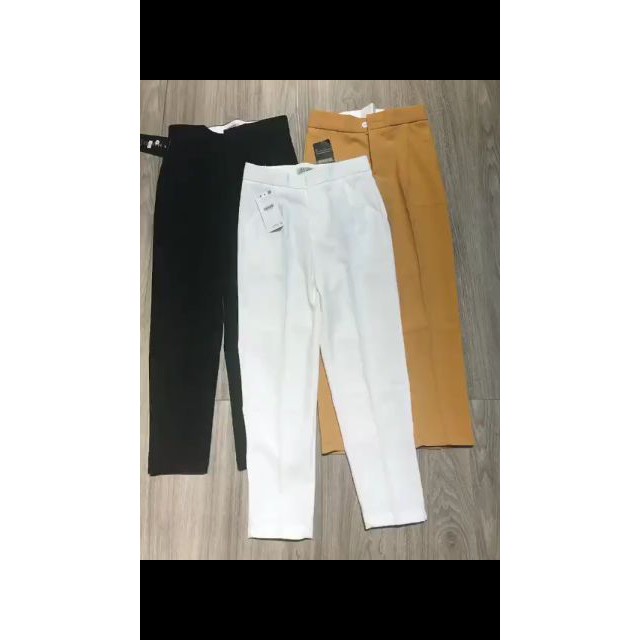 [Chất lượng] Quần baggy 3 màu sang chảnh (3 màu: Đen. Trắng .Vàng) Giá rẻ