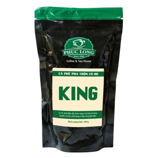 Cà phê king có bơ 200gr - phúc long coffee & tea