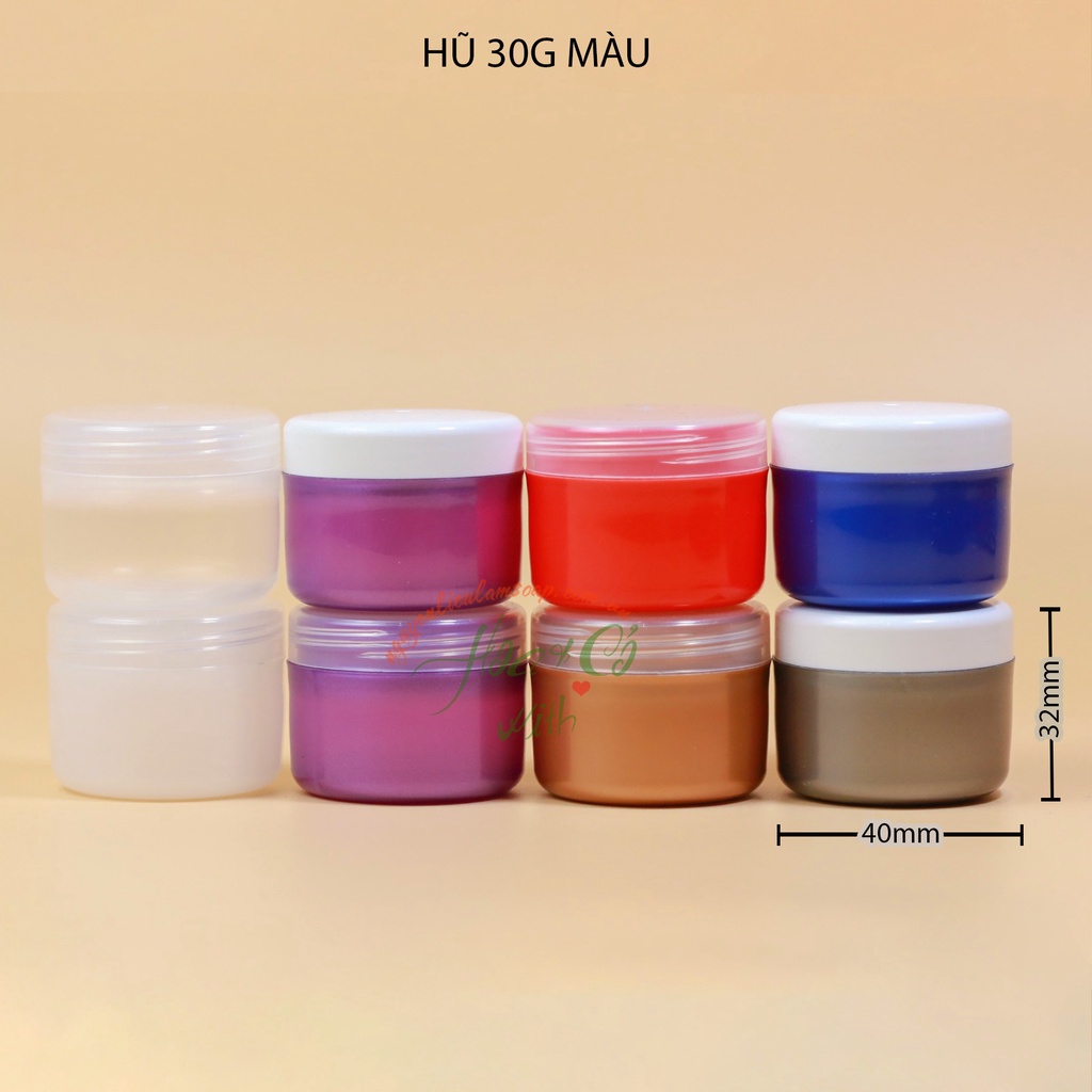 (HCM) HŨ NHỰA DẺO 30G