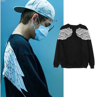 Áo Hoodie đôi cánh Taehyung F7