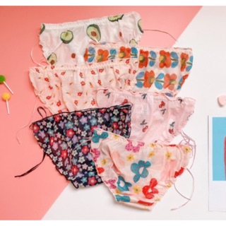 💎 RT006 - QUẦN THUN LƯỚI HOẠ TIẾT DỄ THƯƠNG - QUẦN LÓT THUN SIÊU CUTE-RainyShop