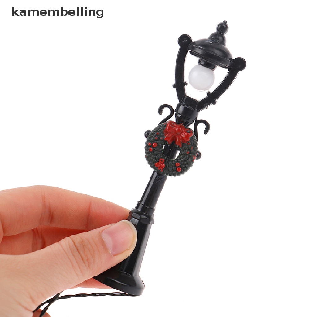 Mô Hình Đèn Đường 1 / 12 Dùng Trang Trí Nhà Búp Bê