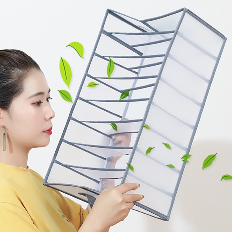 Hộp Đựng Quần Áo Gấp Gọn Chia Ngăn  Hộp Đựng Đồ Lót Vớ Tất Tiện Dụng Có In Họa Tiết Sắc Nét Dễ Vệ Sinh