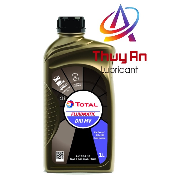 Dầu hộp số tự động/trợ lực tay lái Total Fluidmatic DIII MV