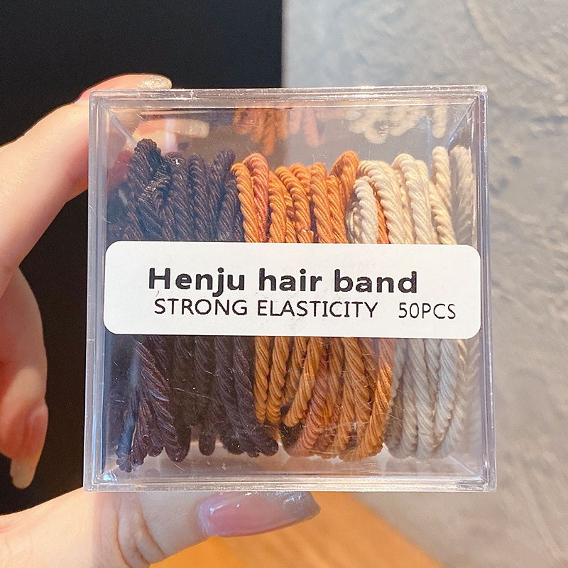 Dây buộc tóc bằng cao su phong cách Hàn Quốc thời trang cho nữ