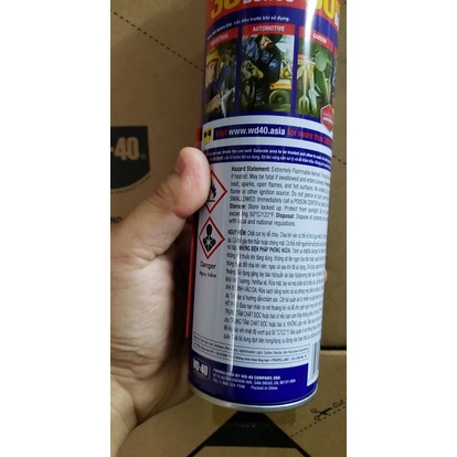 Dầu chống rỉ sét, WD40 chính hãng, chai xit 412ml, sản phẩm USA