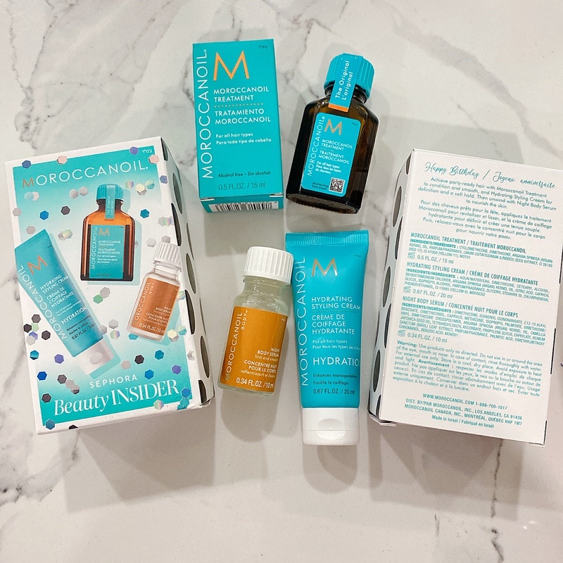 SET DƯỠNG TÓC MOROCCANOIL MINI FULLBOX