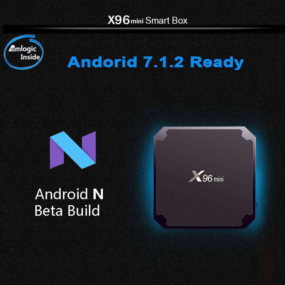 Android TV Box X96 Mini Q Pro Phiên Bản Ram 2gb | Bộ nhớ trong 16gb | Android TV | MyK+