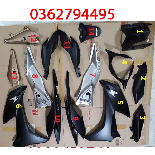 Dàn mũ áo winner X màu Đen nhám