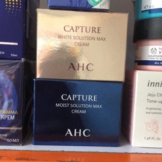 Combo kem dưỡng AHC+sữa rửa mặt bà già Nga+ ủ môi laneige+ peach