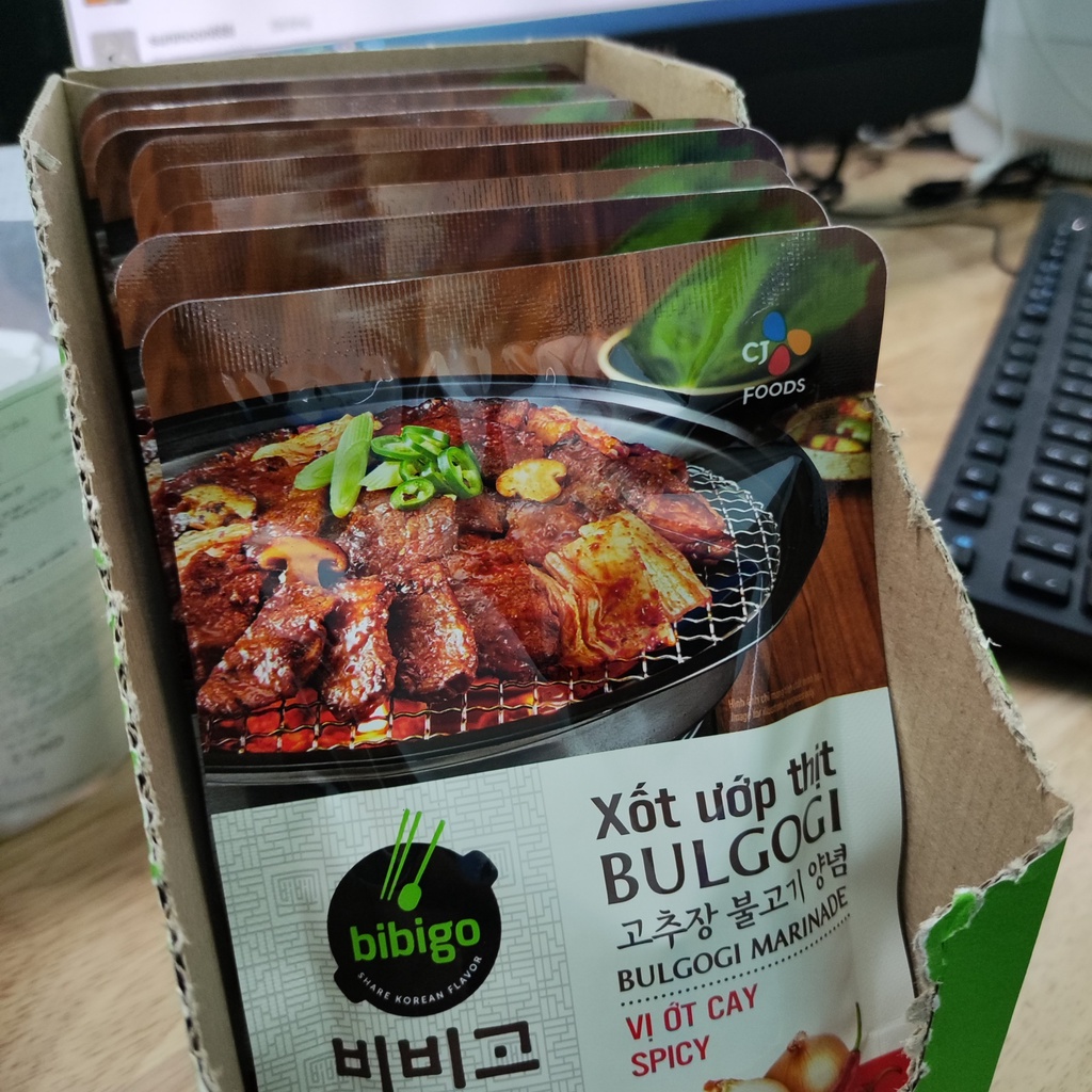 Sốt ướp thịt nướng Hàn Quốc Bulgogi 80g