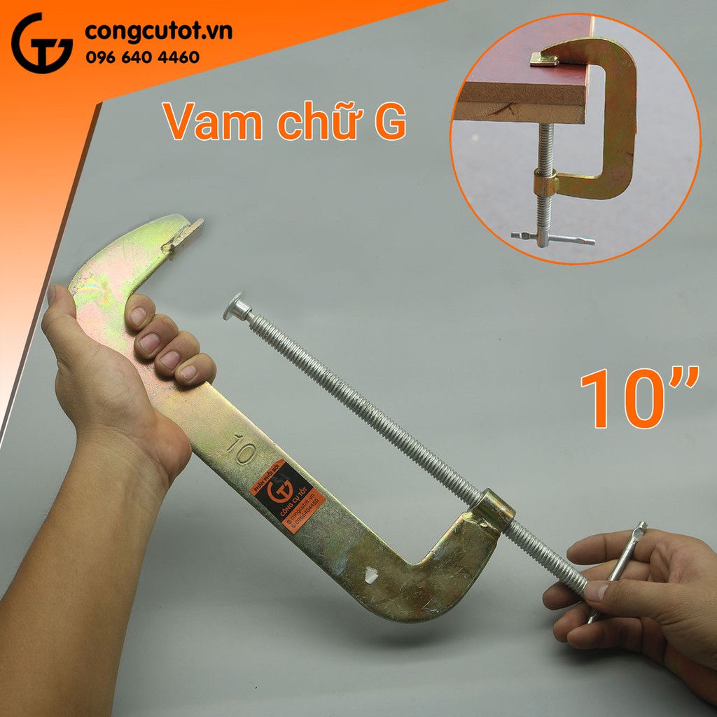 Vam chữ G (8&quot;-12&quot;)