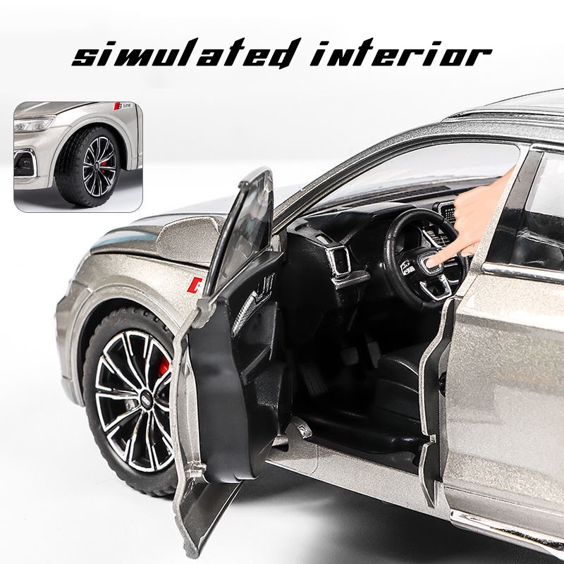 Mô Hình Xe Hơi Audi Q5 Bằng Hợp Kim Tỉ Lệ 1: 24 Có Đèn Và Nhạc