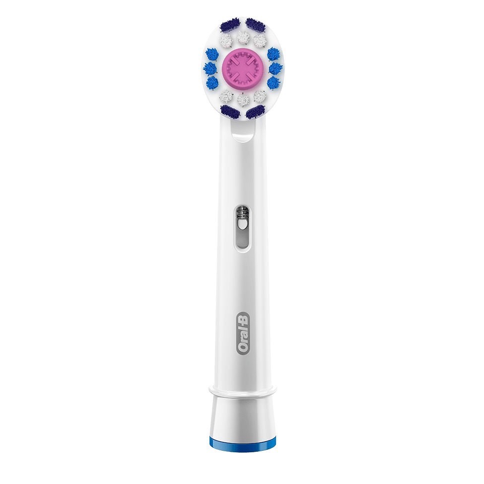 Bàn chải điện đánh răng tự động Oral-B Pro White làm trắng bóng răng(BH 6 th)+ Tặng 1 nắp bảo vệ đầu bàn chải