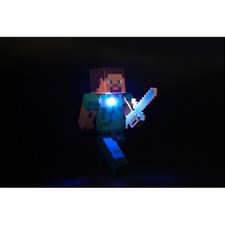 Combo 2 mô hình steve minecraft
