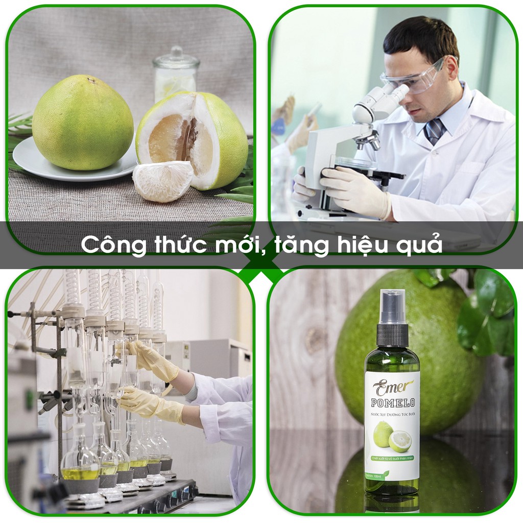 Dưỡng Tóc Tinh Dầu Bưởi Pomelo 100ml, trị rụng tóc, kích thích mọc tóc con. | BigBuy360 - bigbuy360.vn