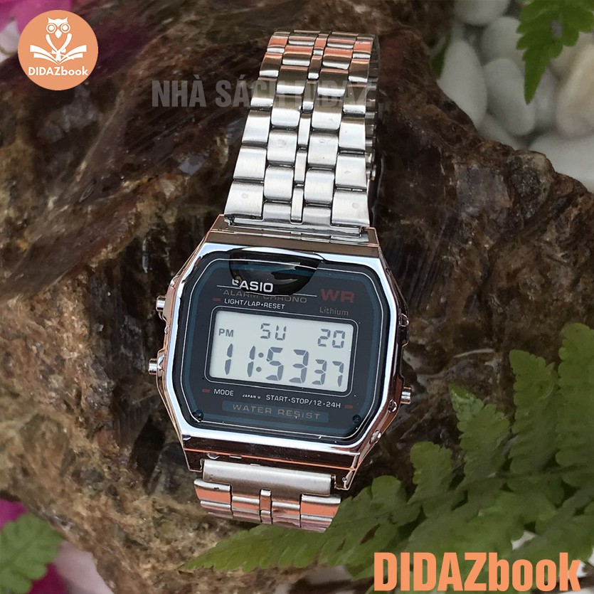 Đồng hồ điện tử nam nữ A159WR-CLASSIC chống nước vintage | BigBuy360 - bigbuy360.vn