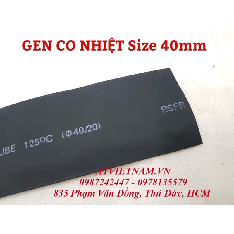 Gen co nhiệt size 40mm thường dùng bọc 3 relay