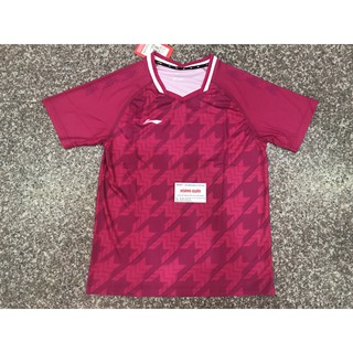 Áo cầu lông nữ Lining 8233 (xanh - hồng)