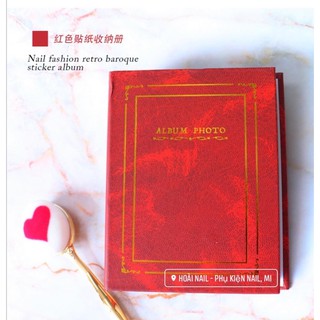 album đựng sticker nail