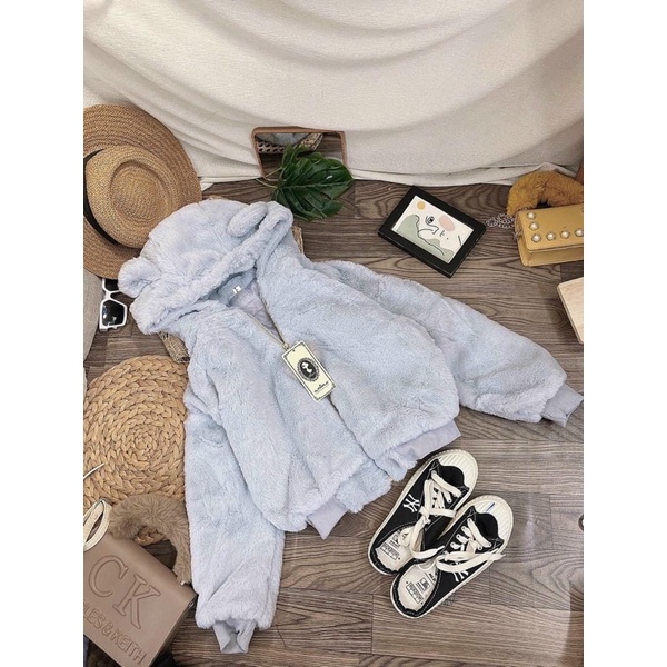 Áo lông có mũ siêu xinh