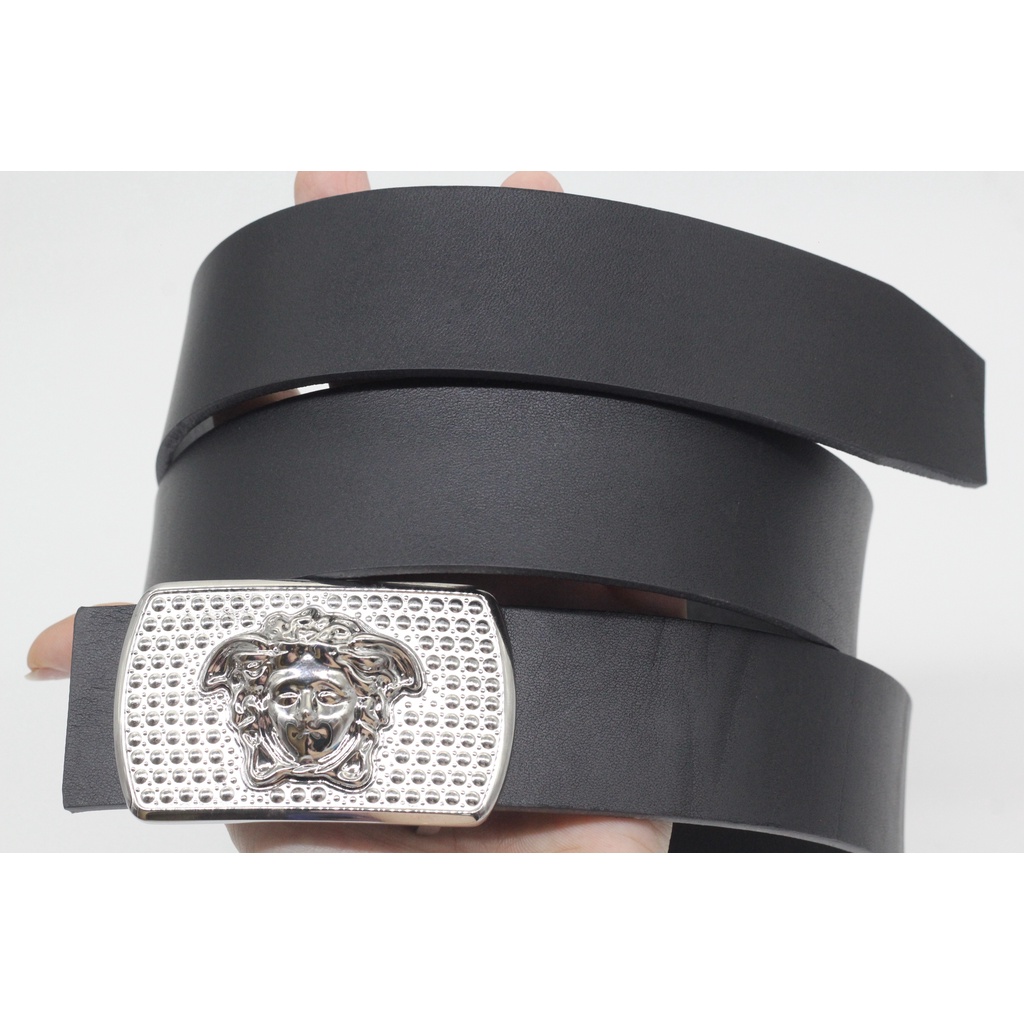 Dây Thắt Lưng Dây Nịt Nam Da Bò Vachetta Nhập Khẩu Cao Cấp Nguyên Tấm Siêu Bền Kèm Khóa Xịn Không Gỉ, BH 12 Tháng