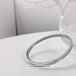 Vòng tay nữ titan Oval B